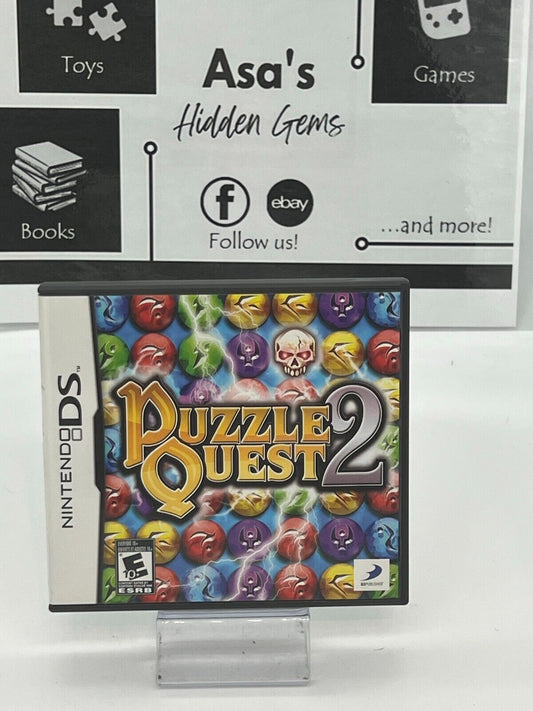 Puzzle Quest 2 (Nintendo DS, 2009) - Tested