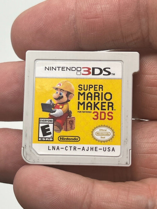 Super Mario Maker Game Cart - Tested