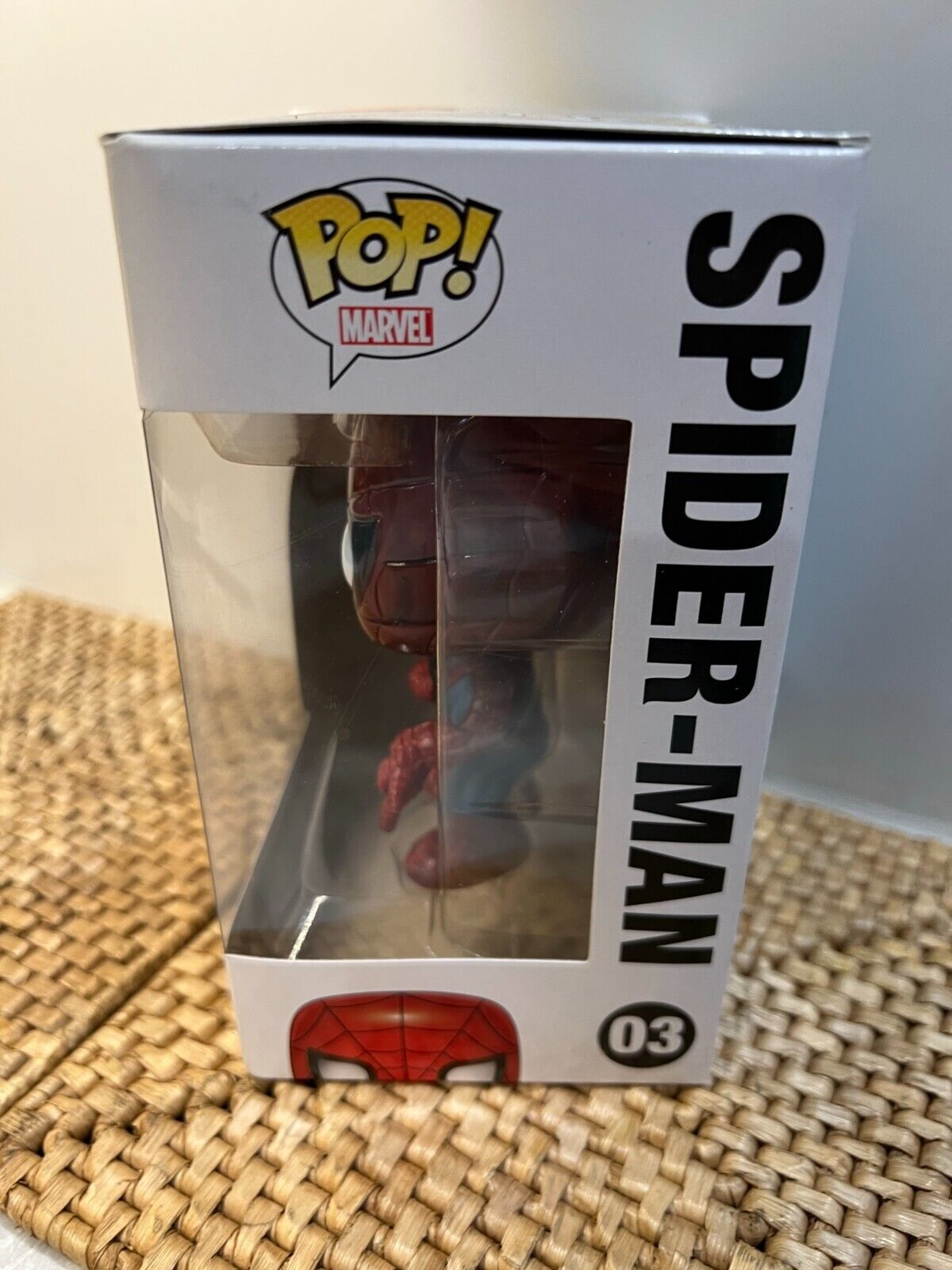 Funko Pop! Marvel 03 Spider-Man Spiderman Vinyl Bobble Head