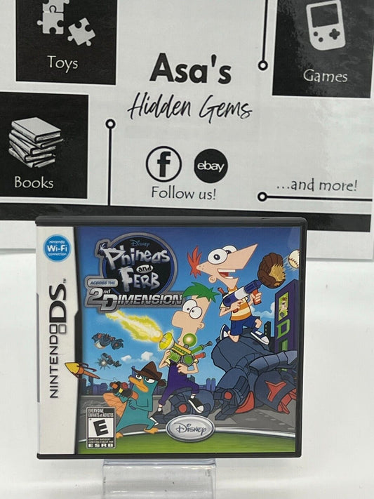 Phineas and Ferb: Across the 2nd Dimension (Nintendo DS, 2011) - Tested