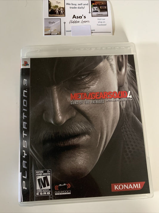 Metal Gear Solid 4 ** PS3 ** (2008)