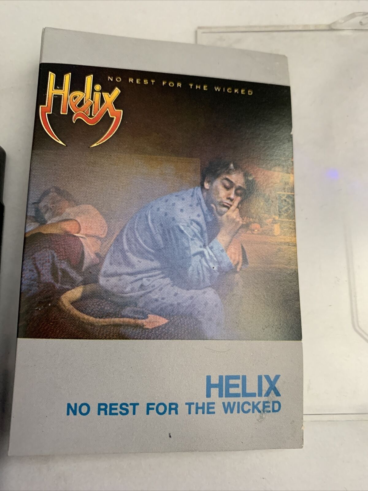 HELIX No Rest For The Wicked CASSETTE Tape CANADA