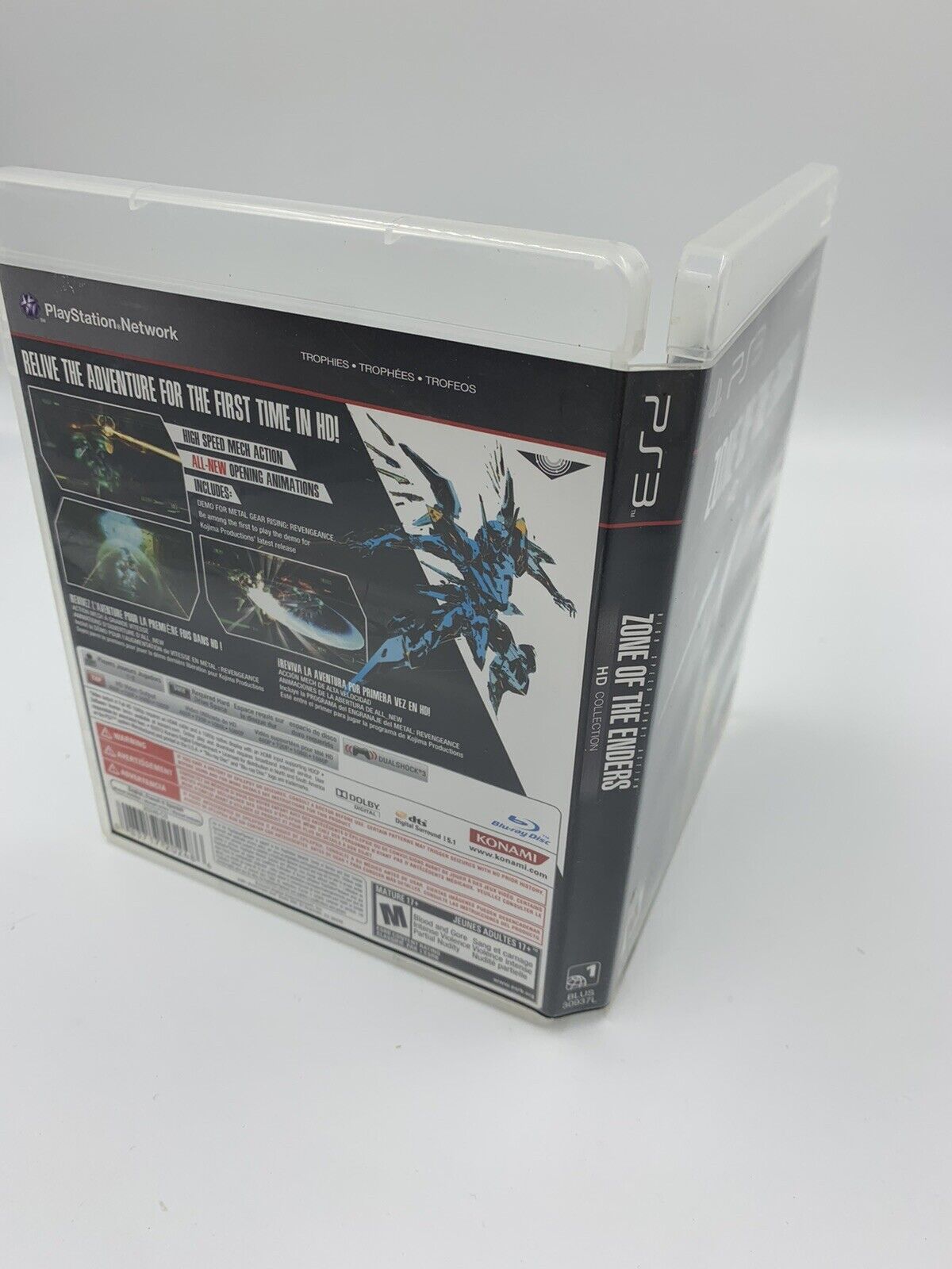 Zone of the Enders HD Collection (Sony PlayStation 3, 2012)