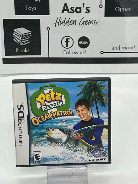 Petz Rescue: Ocean Patrol (Nintendo DS, 2008) - Tested