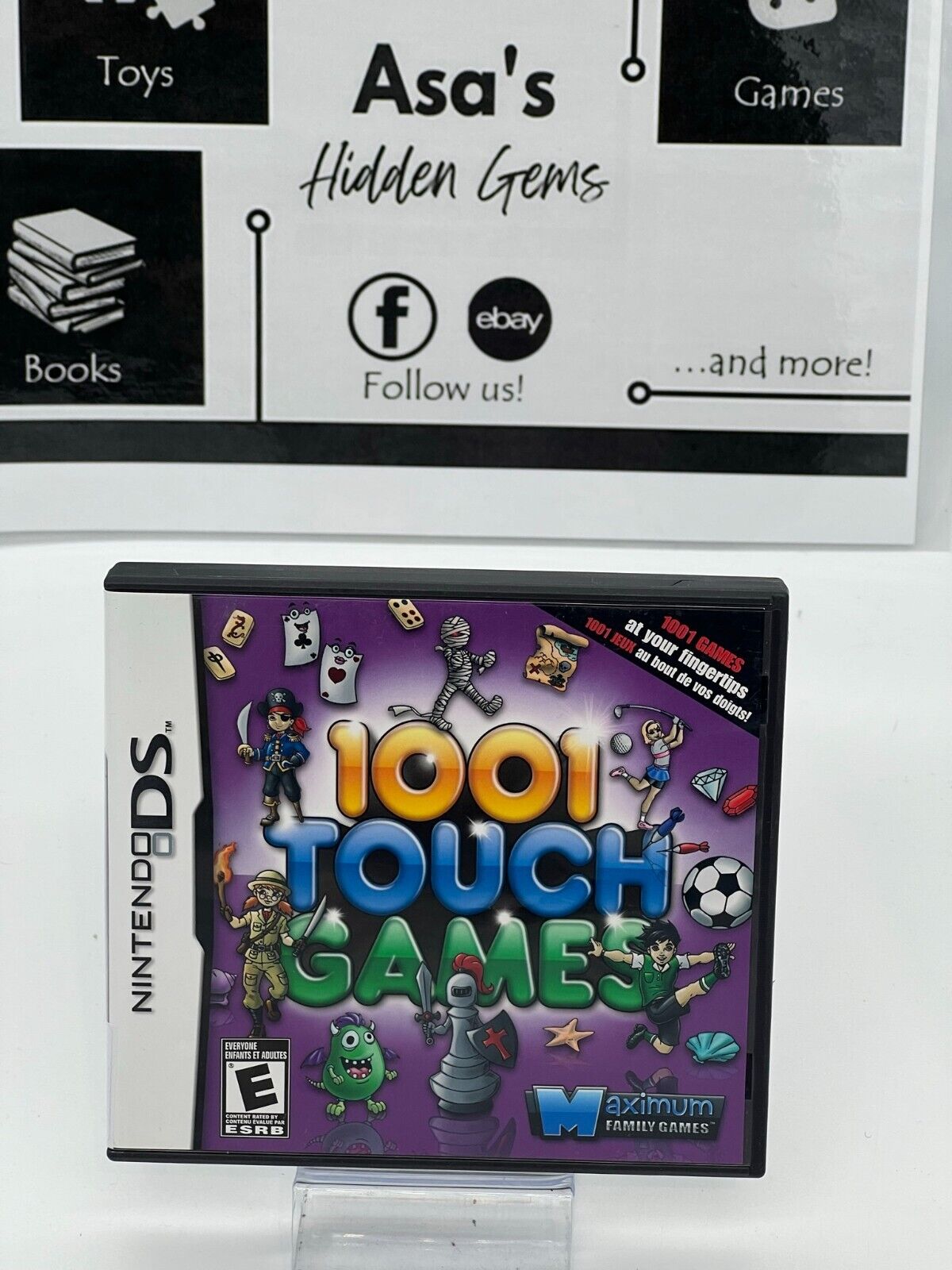 1001 Touch Games (Nintendo DS, 2011) - Tested