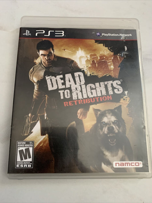 Dead to Rights: Retribution (Sony PlayStation 3, 2010)