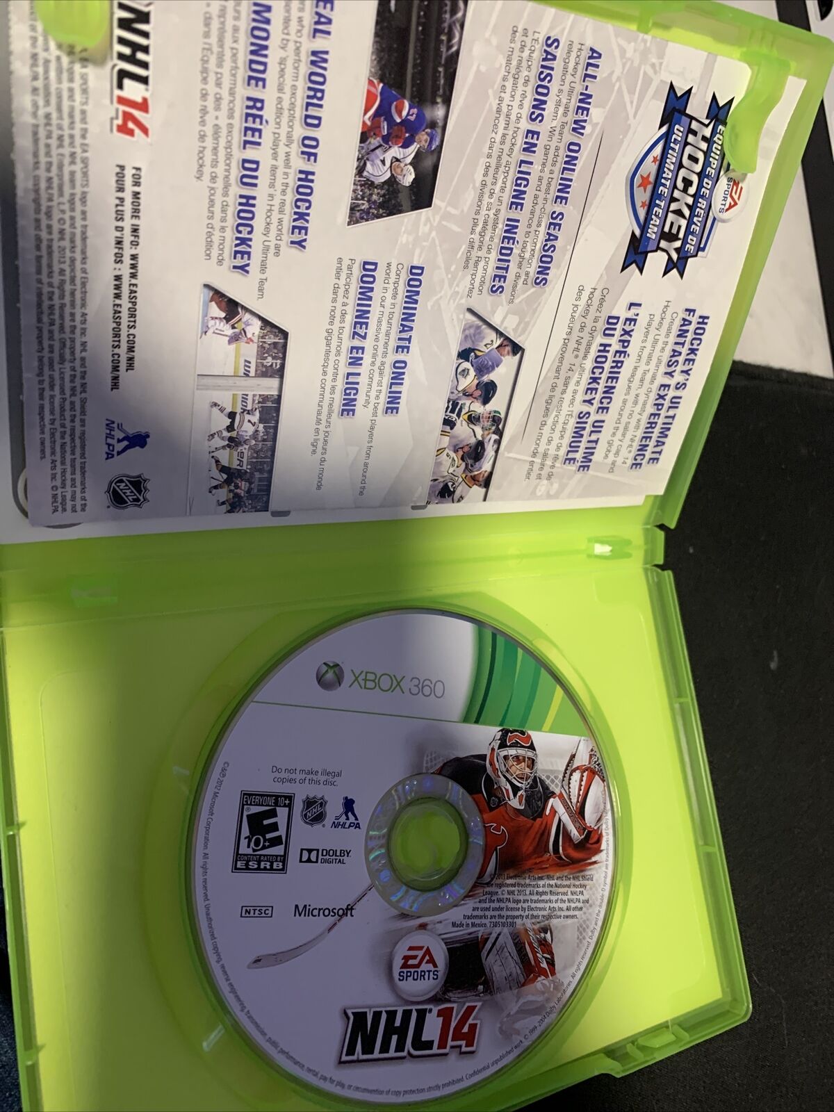 NHL 14 (Microsoft Xbox 360, 2013)