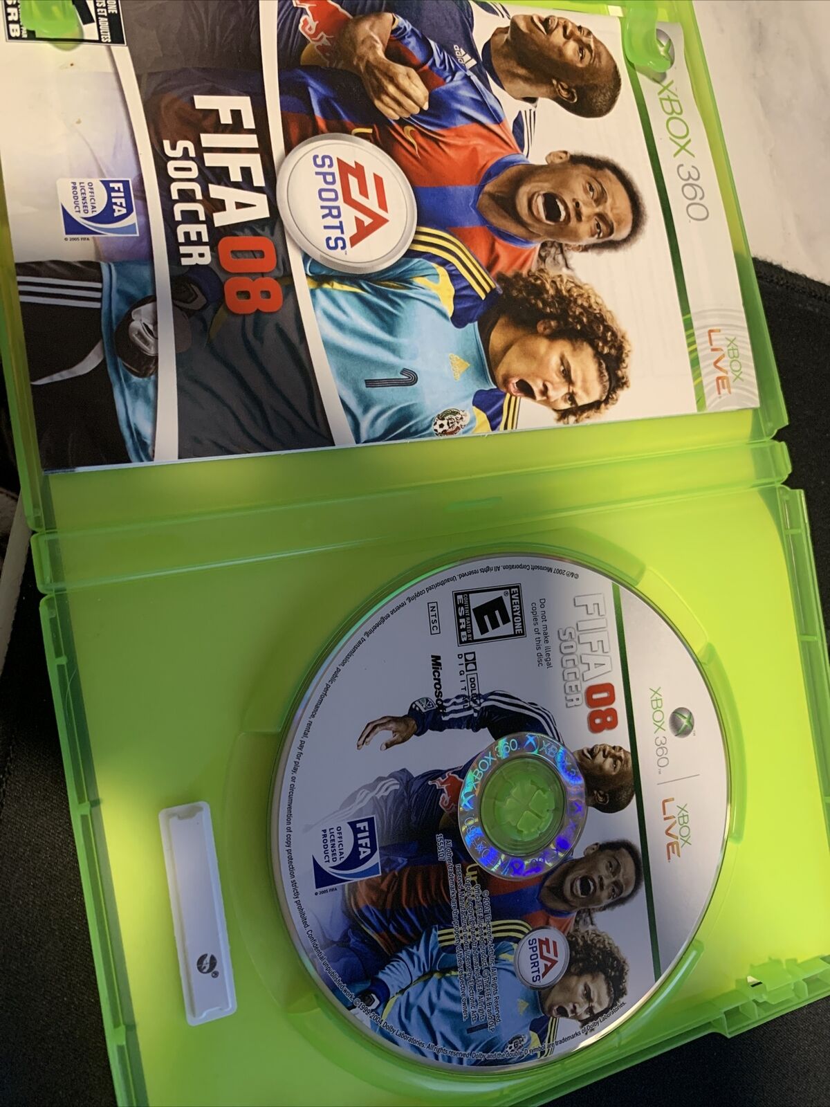 FIFA 08 Soccer( Microsoft Xbox 360, 2007)