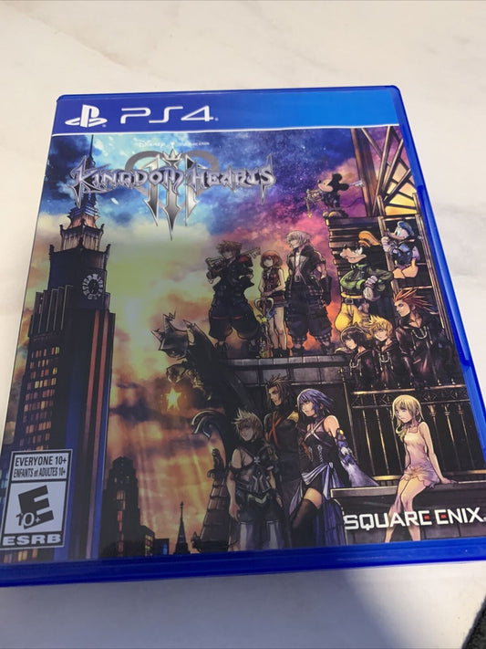 Kingdom Hearts III - (Sony PlayStation 4, 2019)