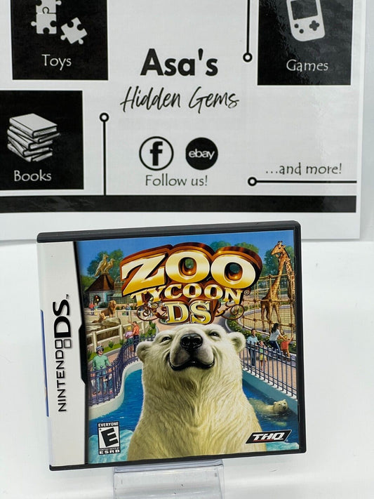 Zoo Tycoon DS (Nintendo DS, 2004) - Tested