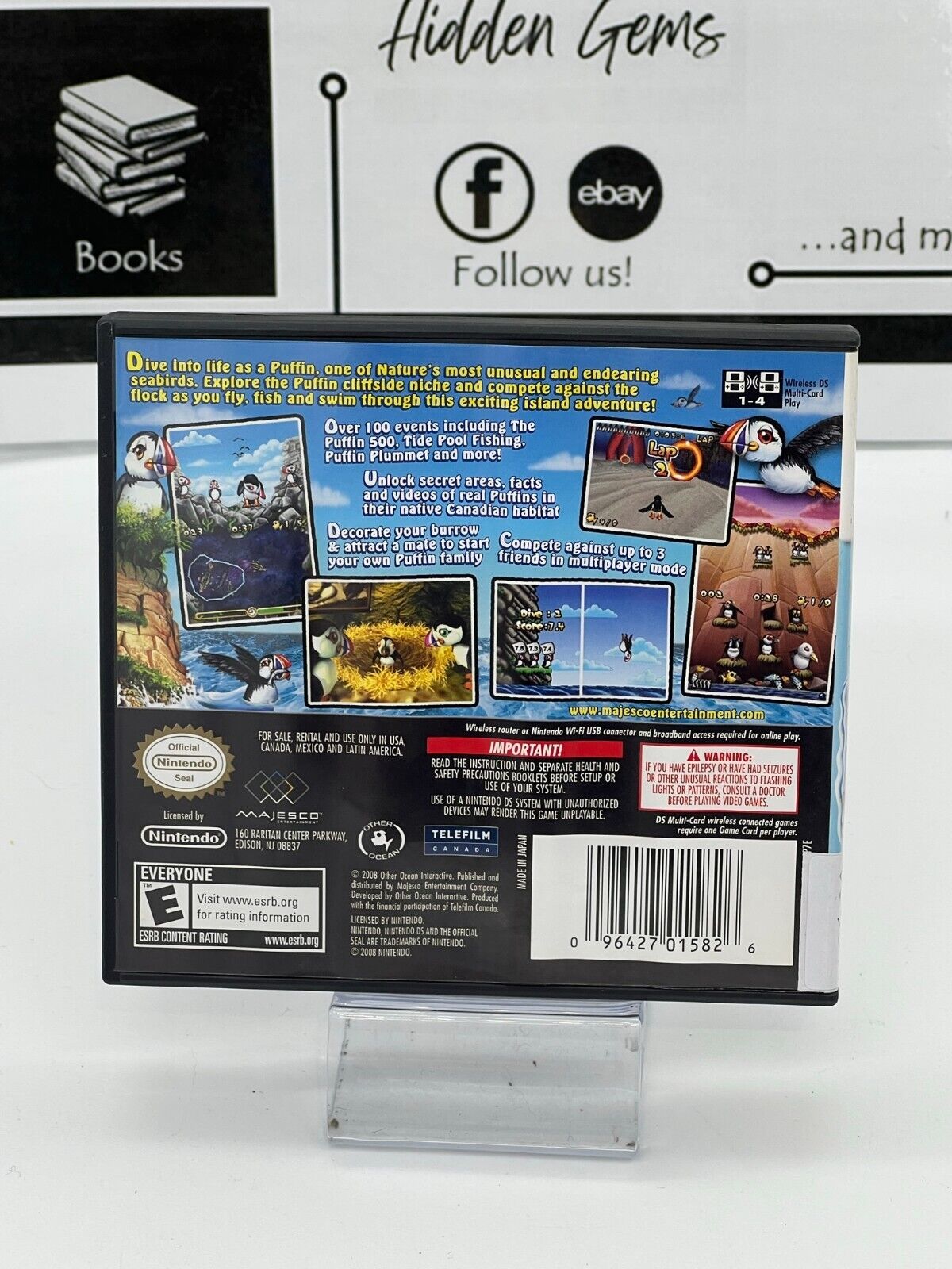 Puffins: Island Adventure (Nintendo DS, 2009) - Tested