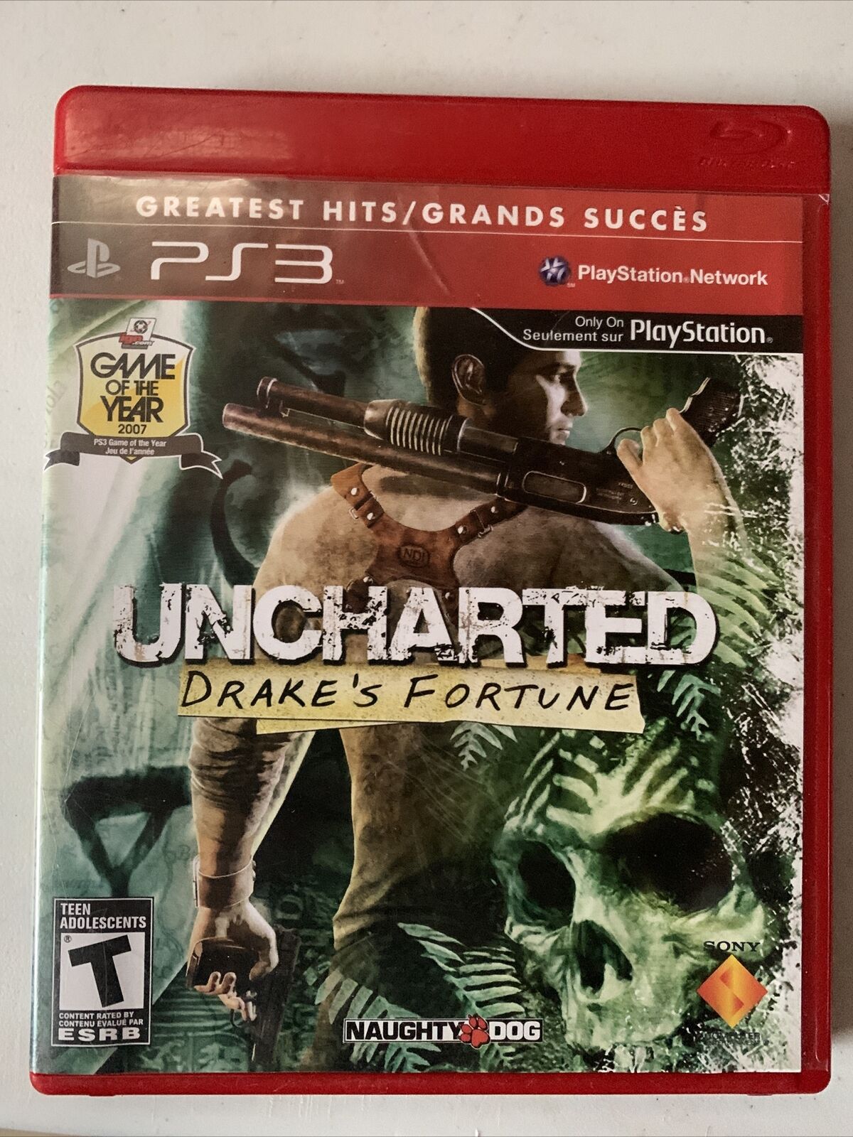Uncharted: Drake's Fortune (Sony PlayStation 3, 2007)