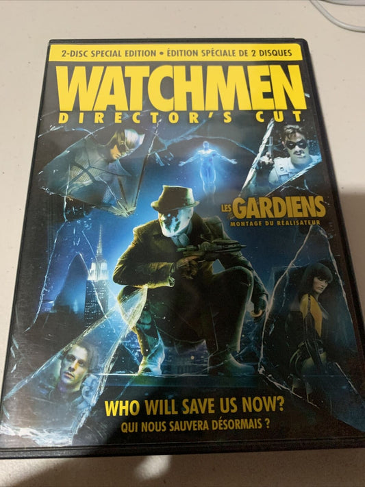 Watchmen (DVD, 2009, 2-Disc Set, Canadian Directors Cut)