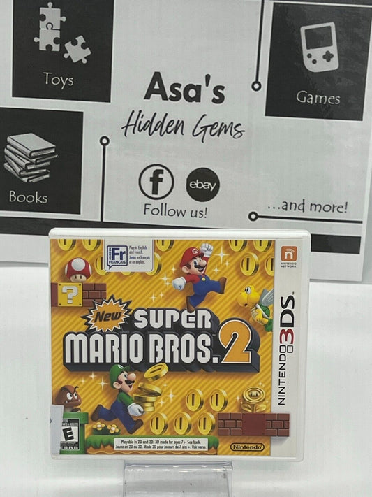 New Super Mario Bros 2 (Nintendo 3DS, 2012) TESTED