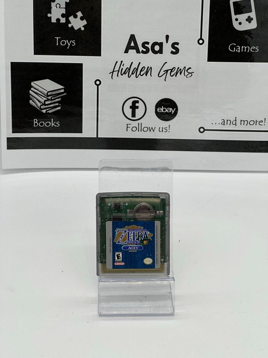 Nintendo Game Boy Color The Legend Of Zelda Oracle Of Ages  - Saves