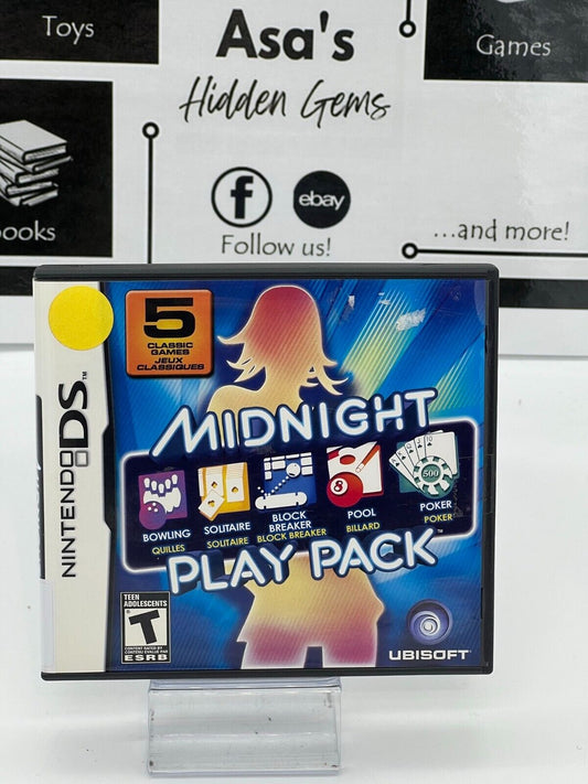 Midnight Play Pack (Nintendo DS, 2008)  - Tested