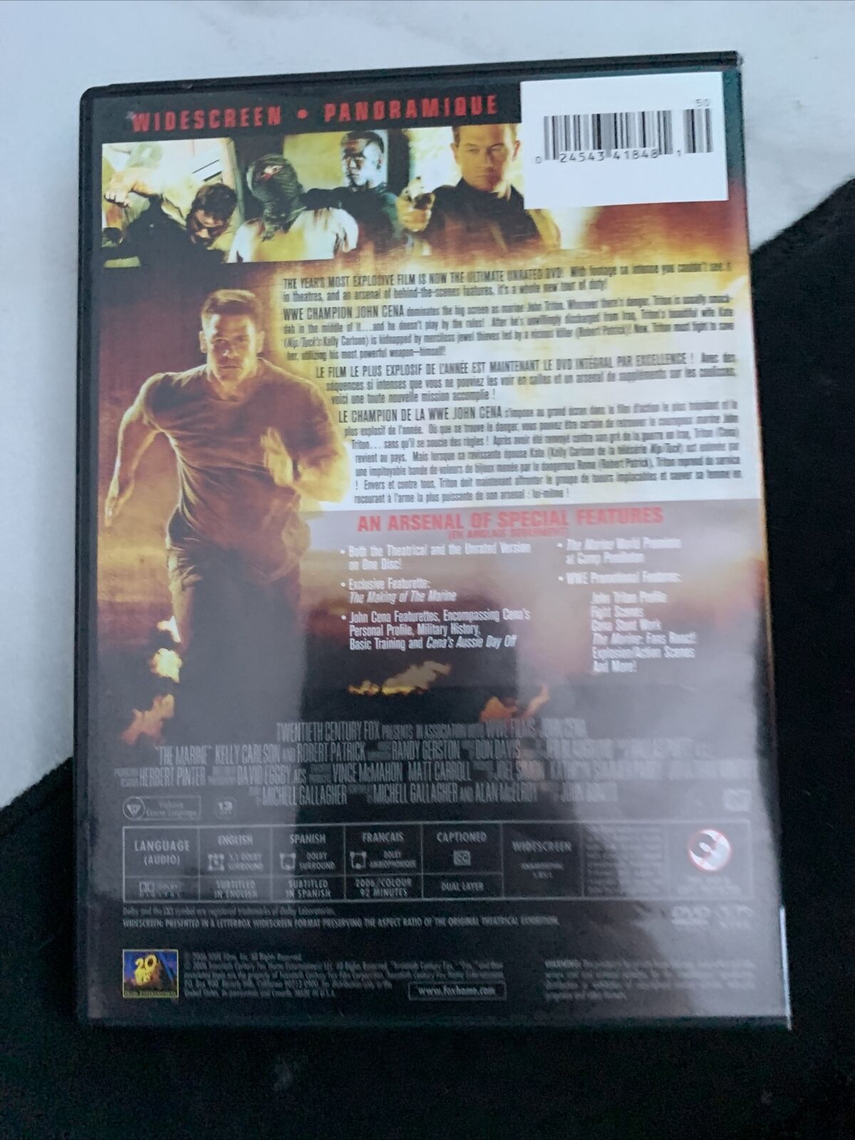 The Marine (DVD, 2008, Canadian Unrated)