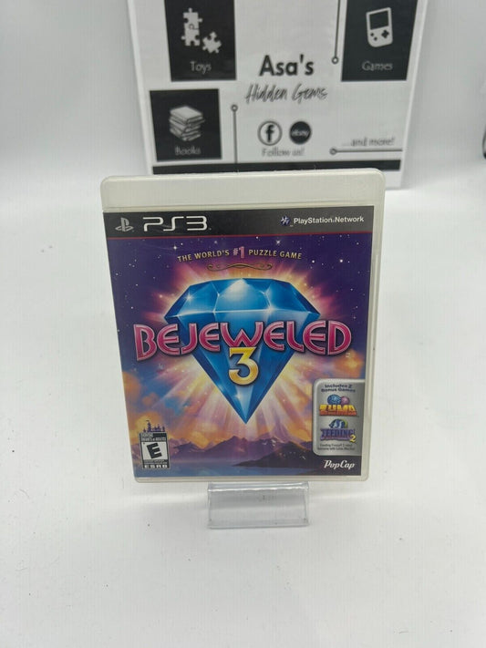 Bejeweled 3 (Sony PlayStation 3, 2011) PS3