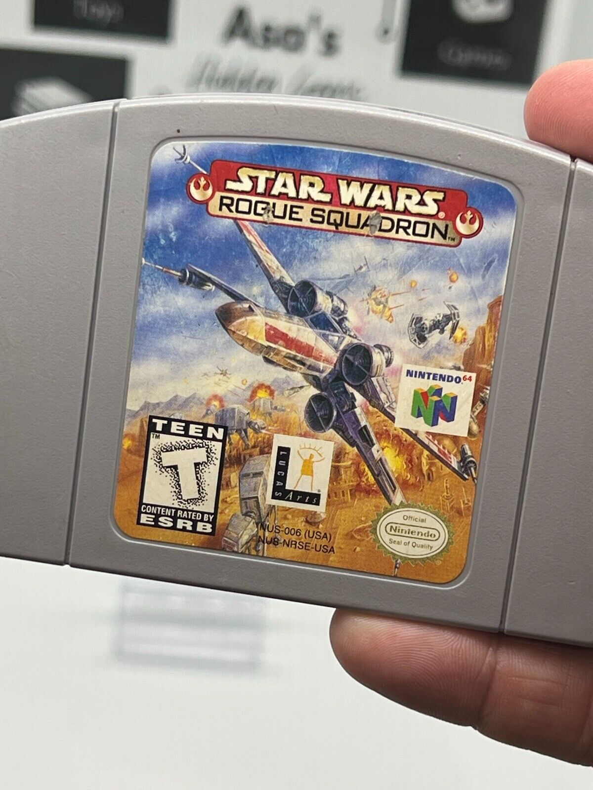 Star Wars: Rogue Squadron (Nintendo 64, 1998) N64