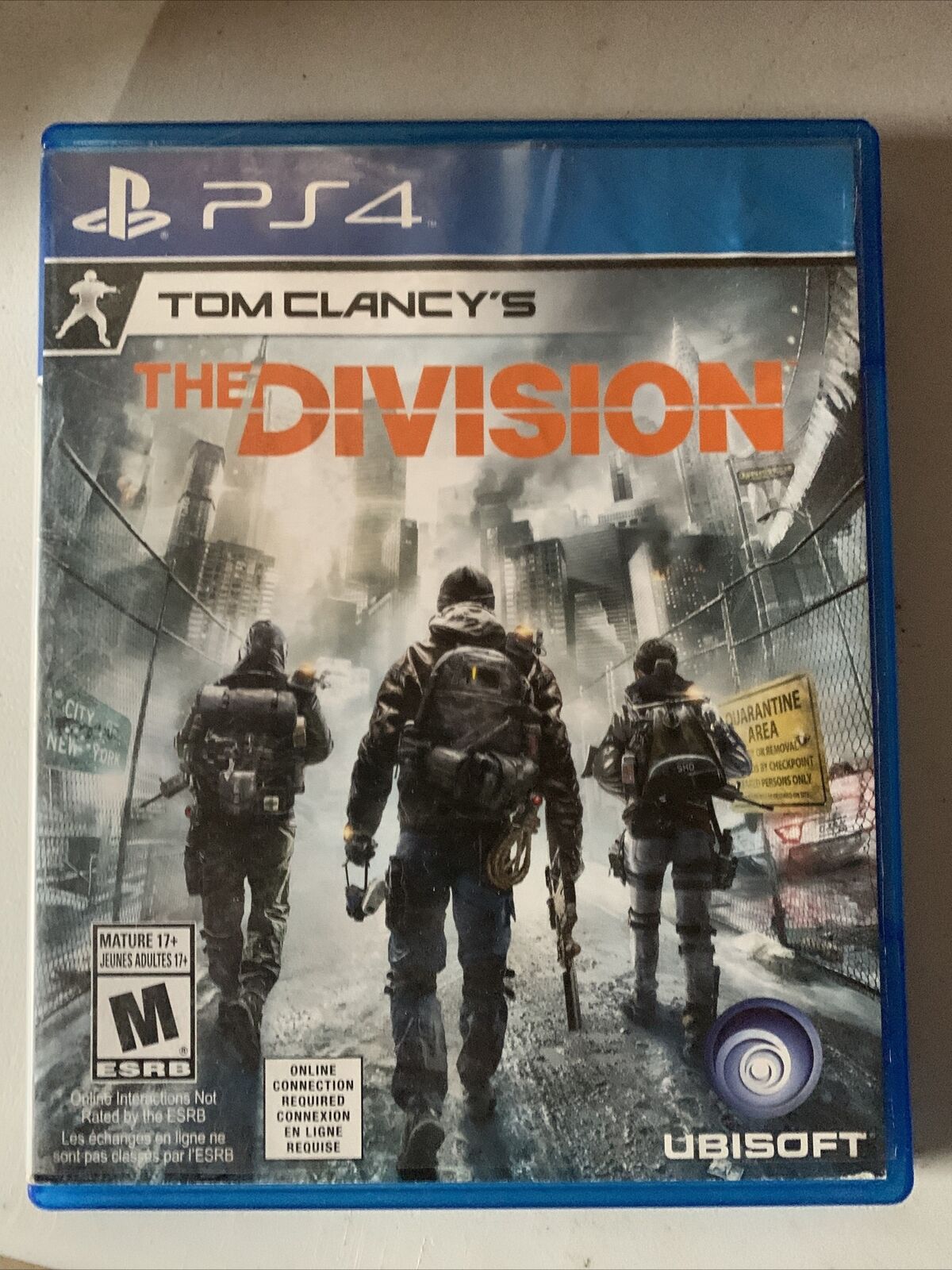 Tom Clancy's The Division (PlayStation 4, 2016) PS4