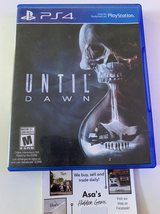 Until Dawn (Sony PlayStation 4, PS4) Video Game