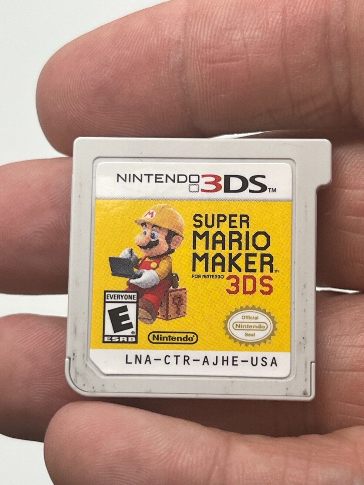 Super Mario Maker Game Cart - Tested