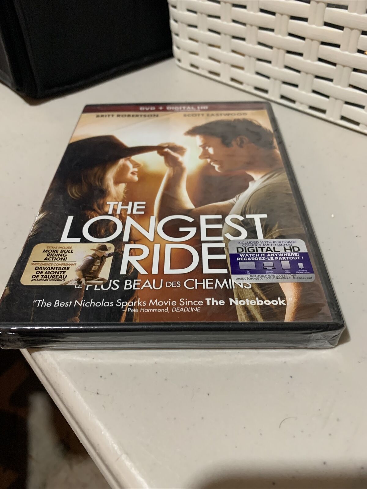 The Longest Ride (DVD, 2015, Canadian)