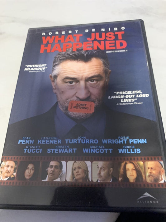 WHAT JUST HAPPENED, DVD, Canadian bilingual