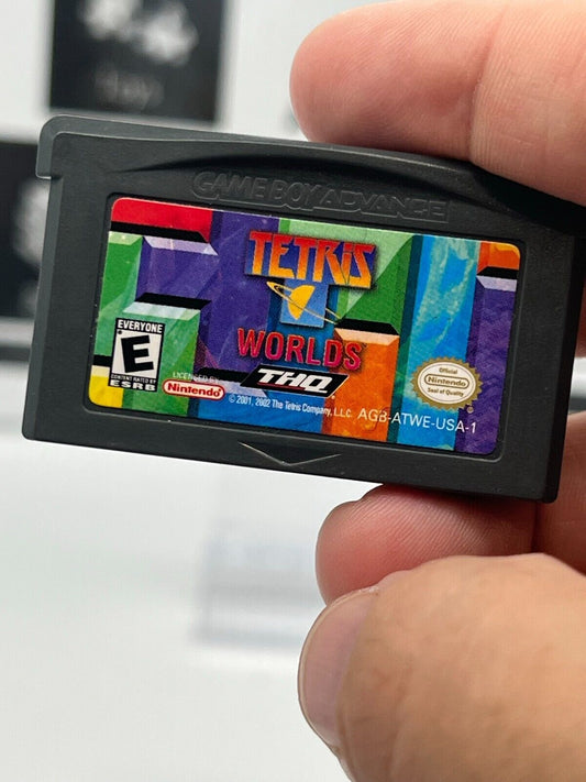 Tetris Worlds, Nintendo Game Boy Advance GBA, 2001, Cart Only, Tested