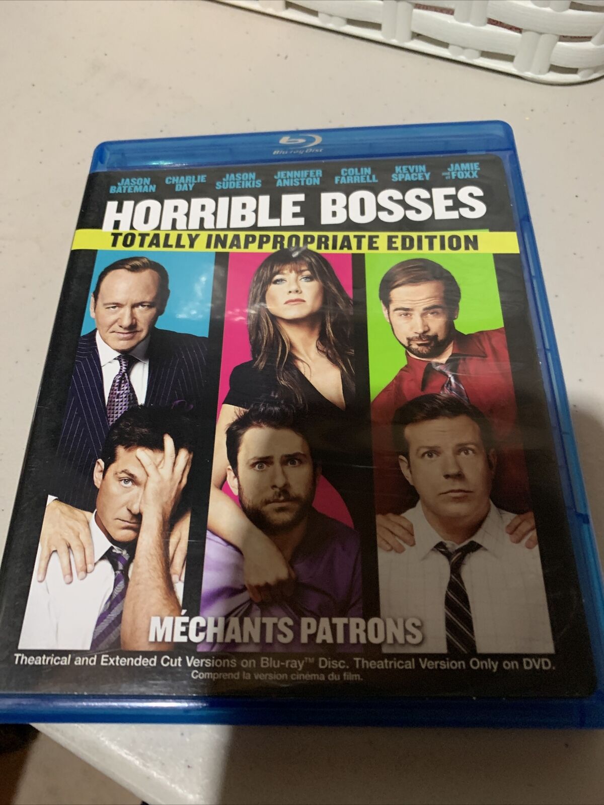 Horrible Bosses (Blu-ray Disc, 2011, Canadian Totally Inappropriate Edition)