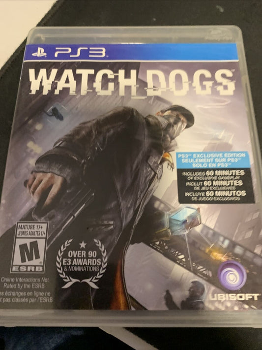 Watch Dogs (Sony PlayStation 3, 2014)