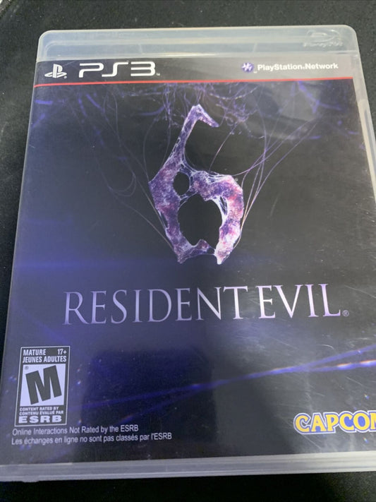 Resident Evil 6 (Sony PlayStation 3, 2012)