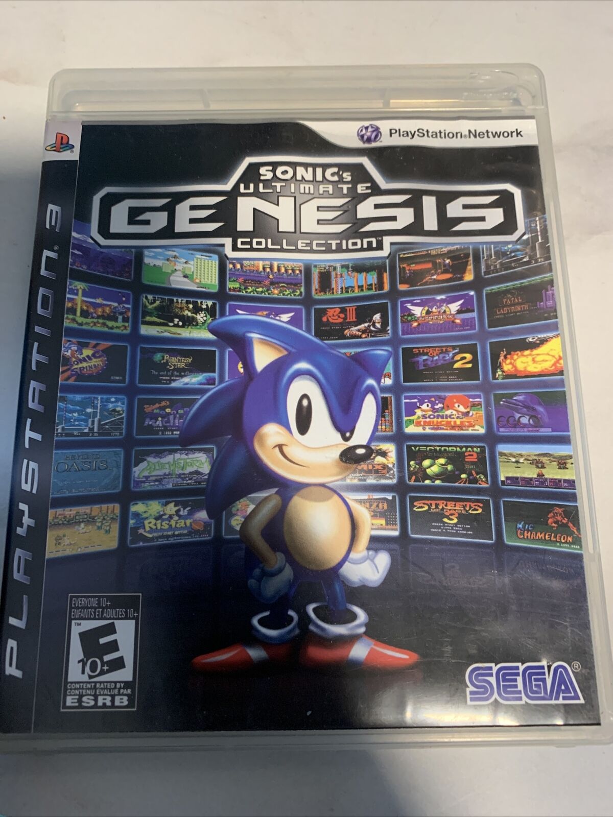 Sonic's Ultimate Genesis Collection (Sony PlayStation 3, 2009)