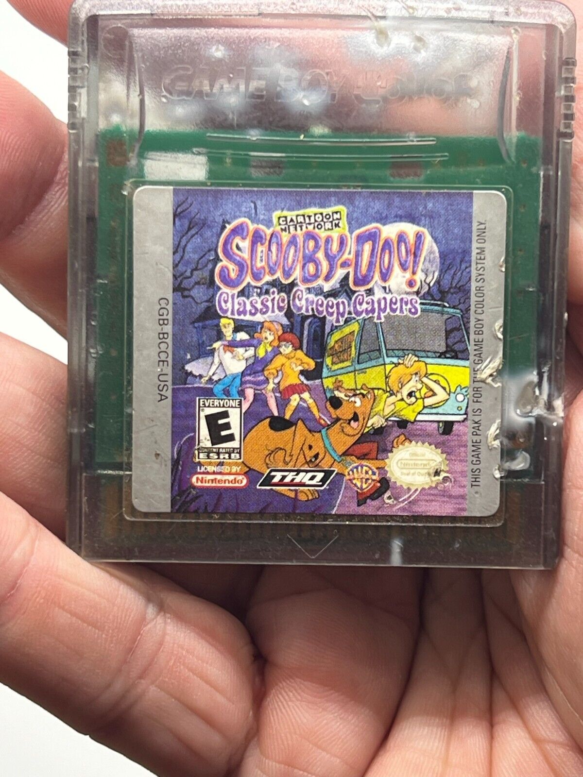 Scooby-Doo Classic Creep Capers (Nintendo Game Boy Color, 2001)