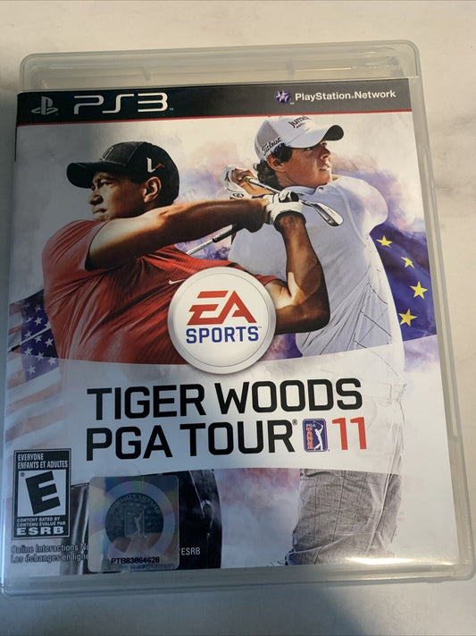 PS3 Tiger Woods PGA Tour 11 Game Sony Playstation EA Sports