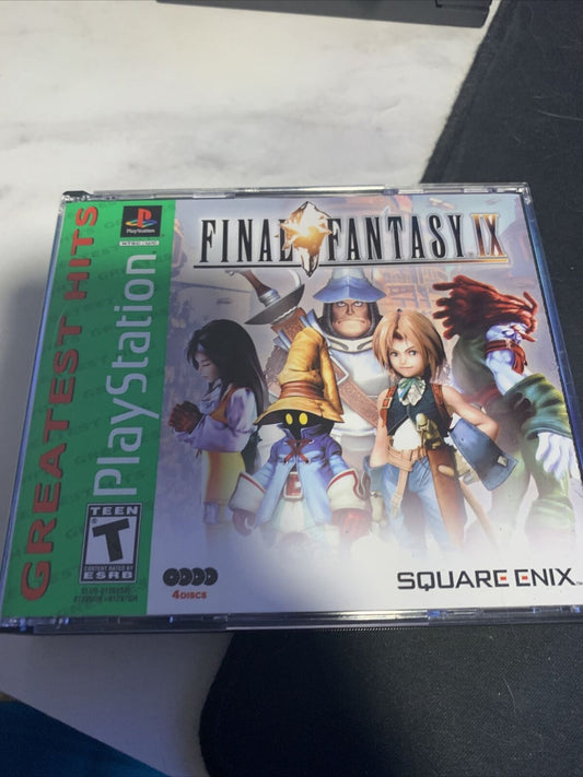 Final Fantasy IX Greatest Hits (Sony PlayStation 1, 2001) PS1