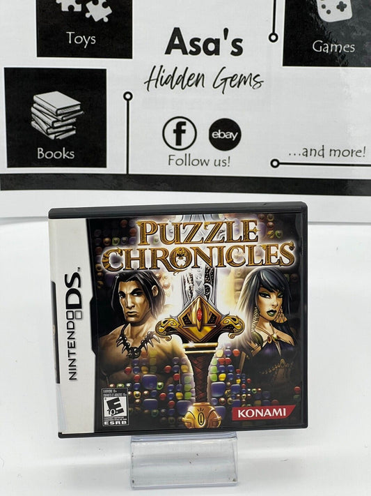 Puzzle Chronicles (Nintendo DS, 2010) - Tested