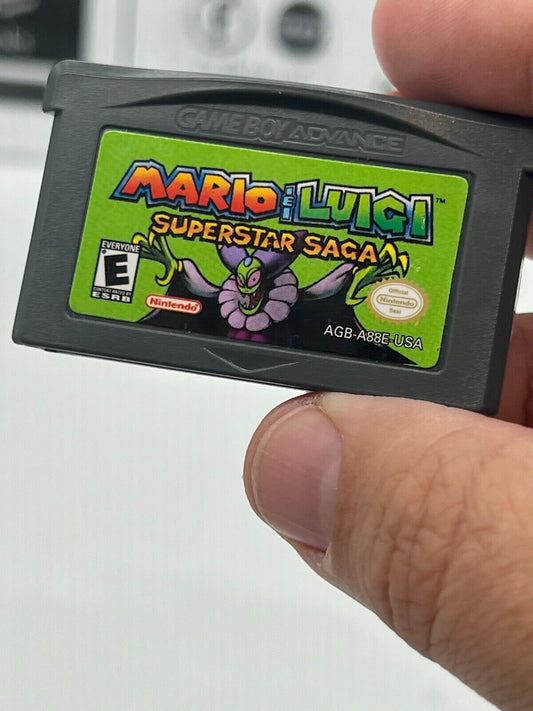 Mario and Luigi Superstar Saga (Nintendo Game Boy Advance GBA) Cart Only Tested