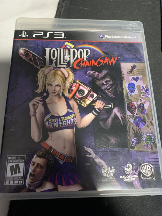 Lollipop Chainsaw (Sony PlayStation 3, 2012) Read Ad