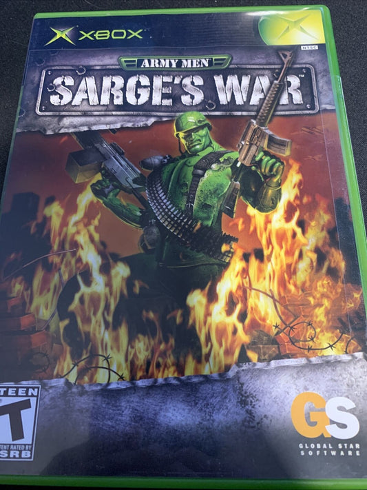 Army Men: Sarge's War (Microsoft Xbox, 2004)