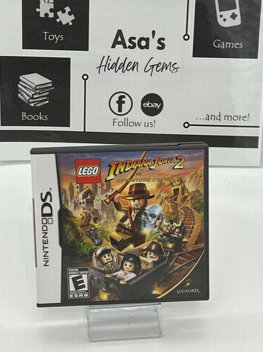 LEGO Indiana Jones 2: The Adventure Continues (Nintendo DS, 2009) - Tested