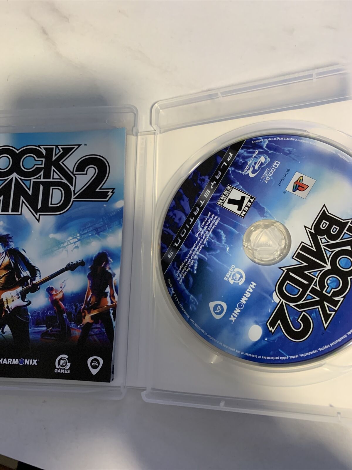 Rock Band 2 (Sony PlayStation 3, 2008)