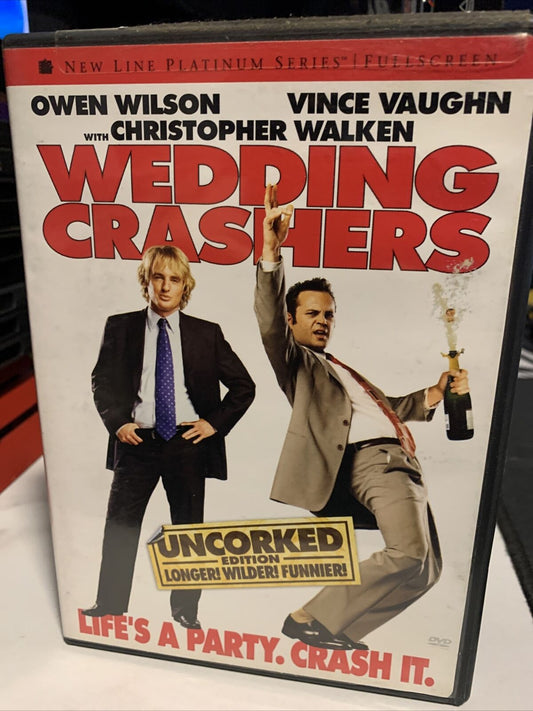 Wedding Crashers (DVD, 2006, Full Frame Unrated)