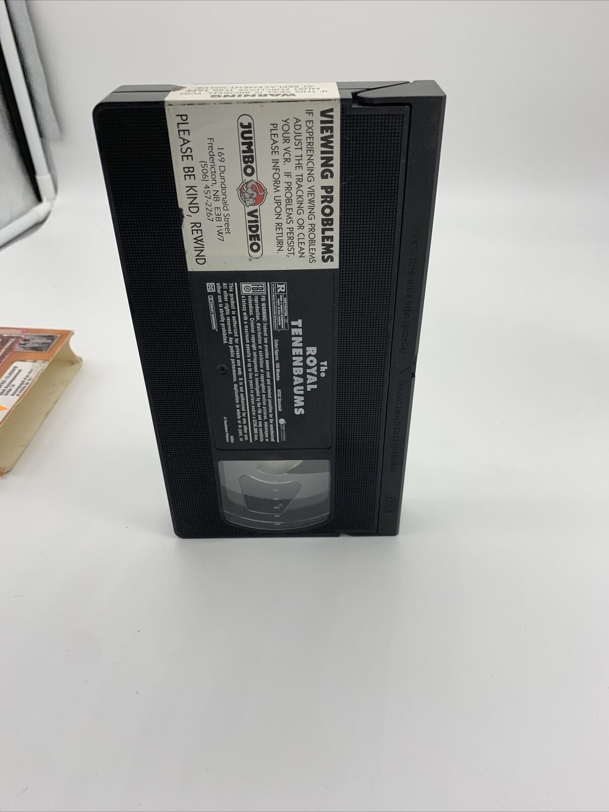 The Royal Tenenbaums VHS