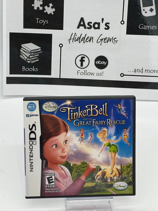 Disney Fairies Tinker Bell and the Great Fairy Rescue (Nintendo DS, 2010) Tested