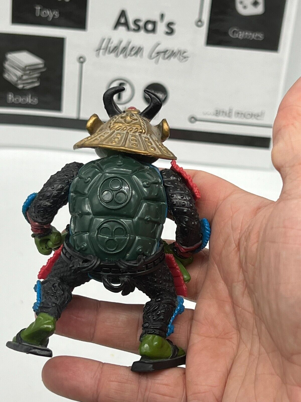 Teenage Mutant Ninja Turtles 1990 Leo The Sewer Samurai Playmates Toys Vintage
