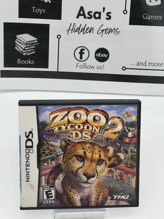 Zoo Tycoon 2 DS (Nintendo DS, 2008) - Wear on item