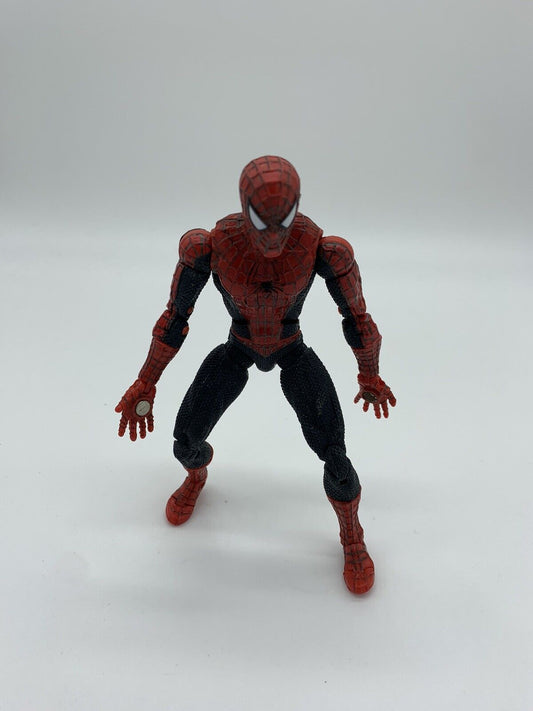 2003 Marvel SPIDER-MAN 2 Movie Magnetic Toby Mcguire posable 6" Read Description