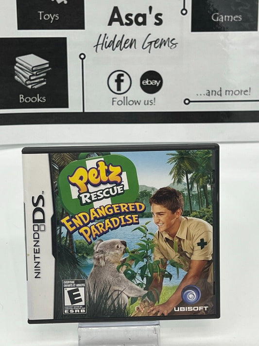 Petz Rescue: Endangered Paradise (Nintendo DS, 2008)