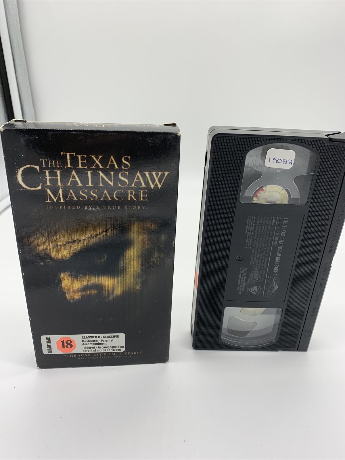 The Texas Chainsaw Massacre VHS